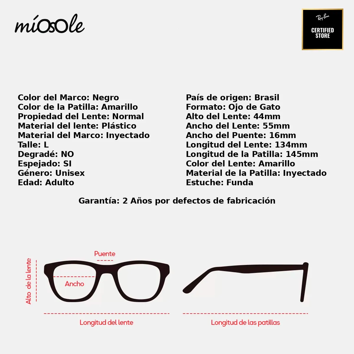 Arnette AN4301 27975A-55-L