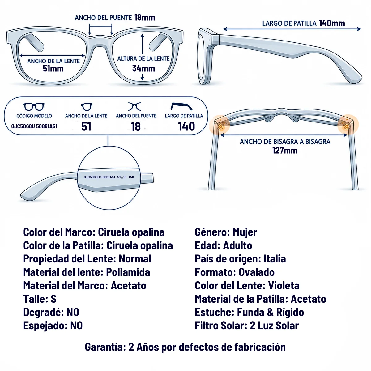 Jimmy Choo JC5068U 50861A-51-S
