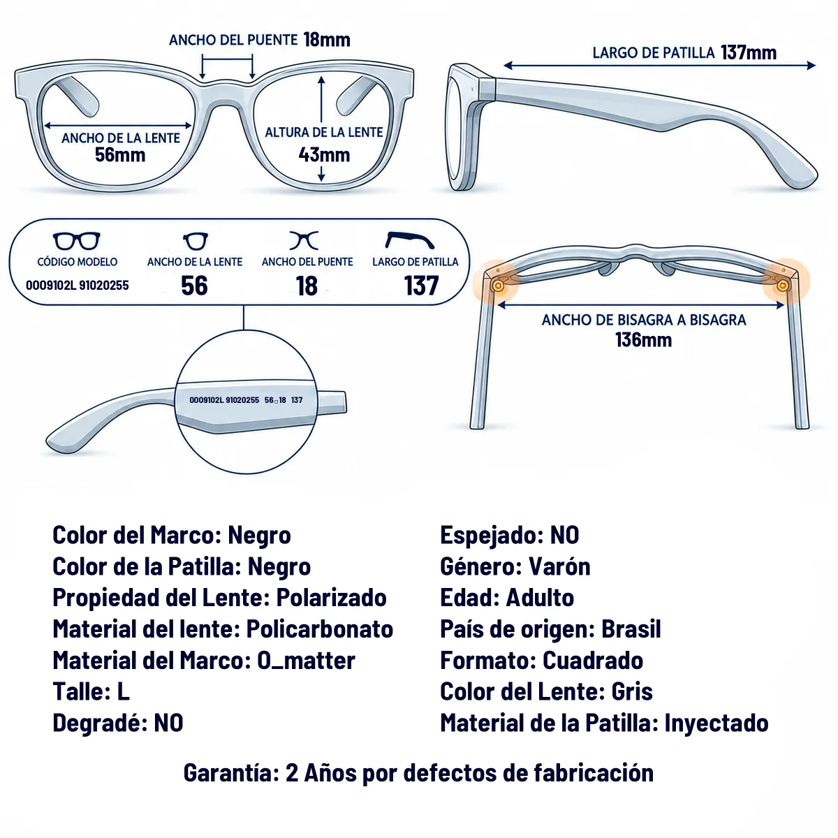 Oakley Oo9102l 910202-55-L