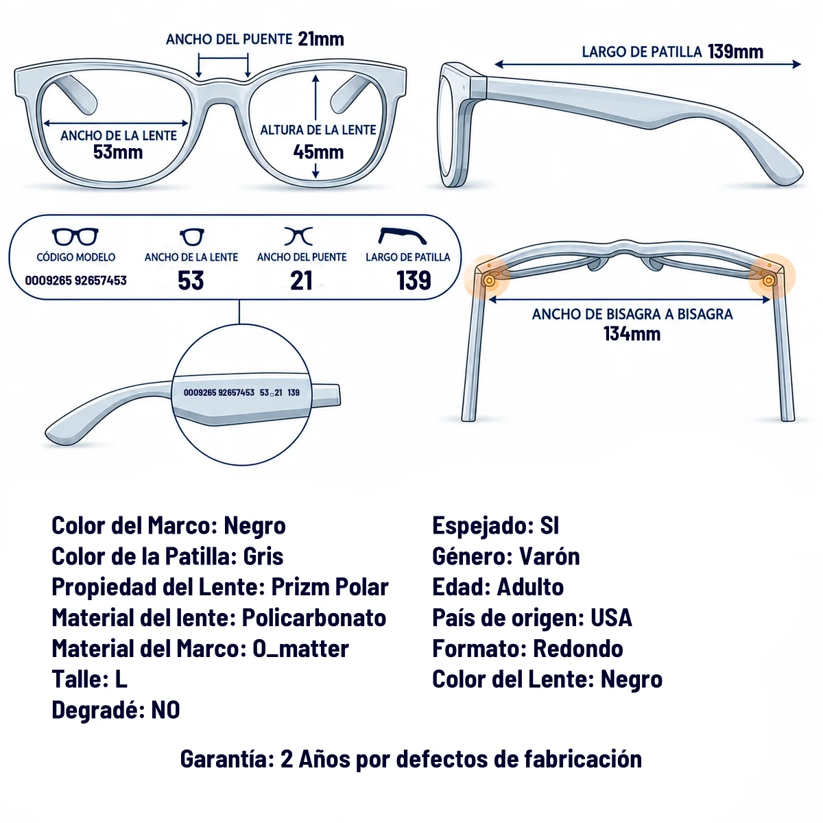 Oakley OO9265 926574-53-L
