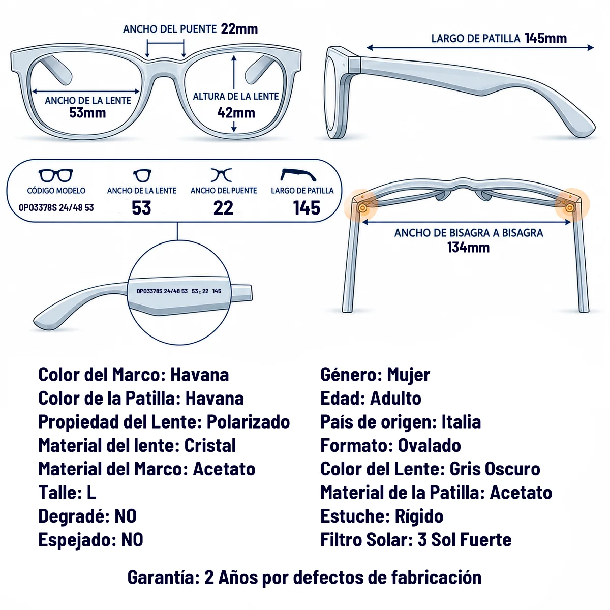 Persol PO3378S 24/48-53-L